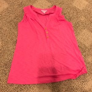 EUC Size S Lilly Pulitzer Essie top